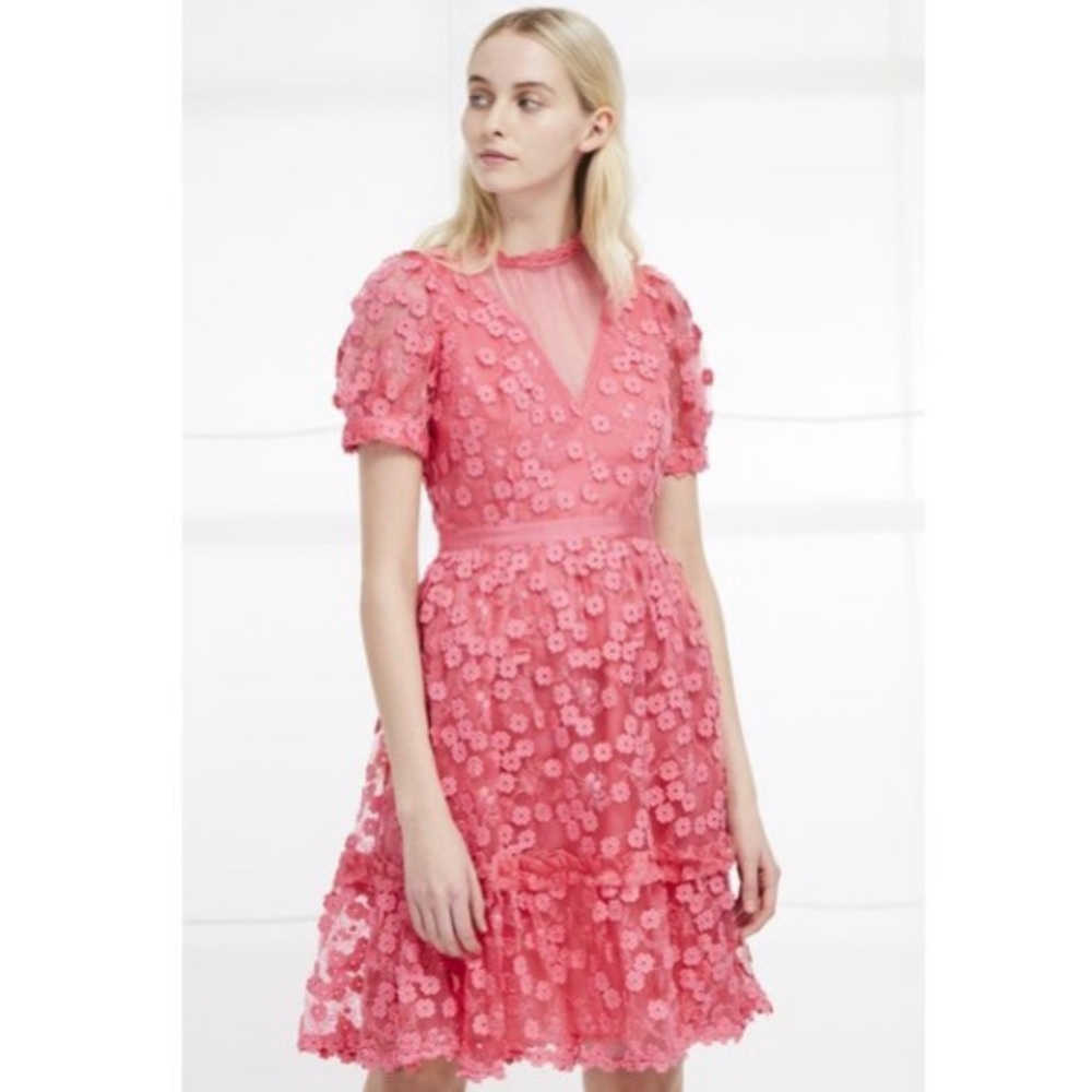 French Connection Caballo High Neck Dress